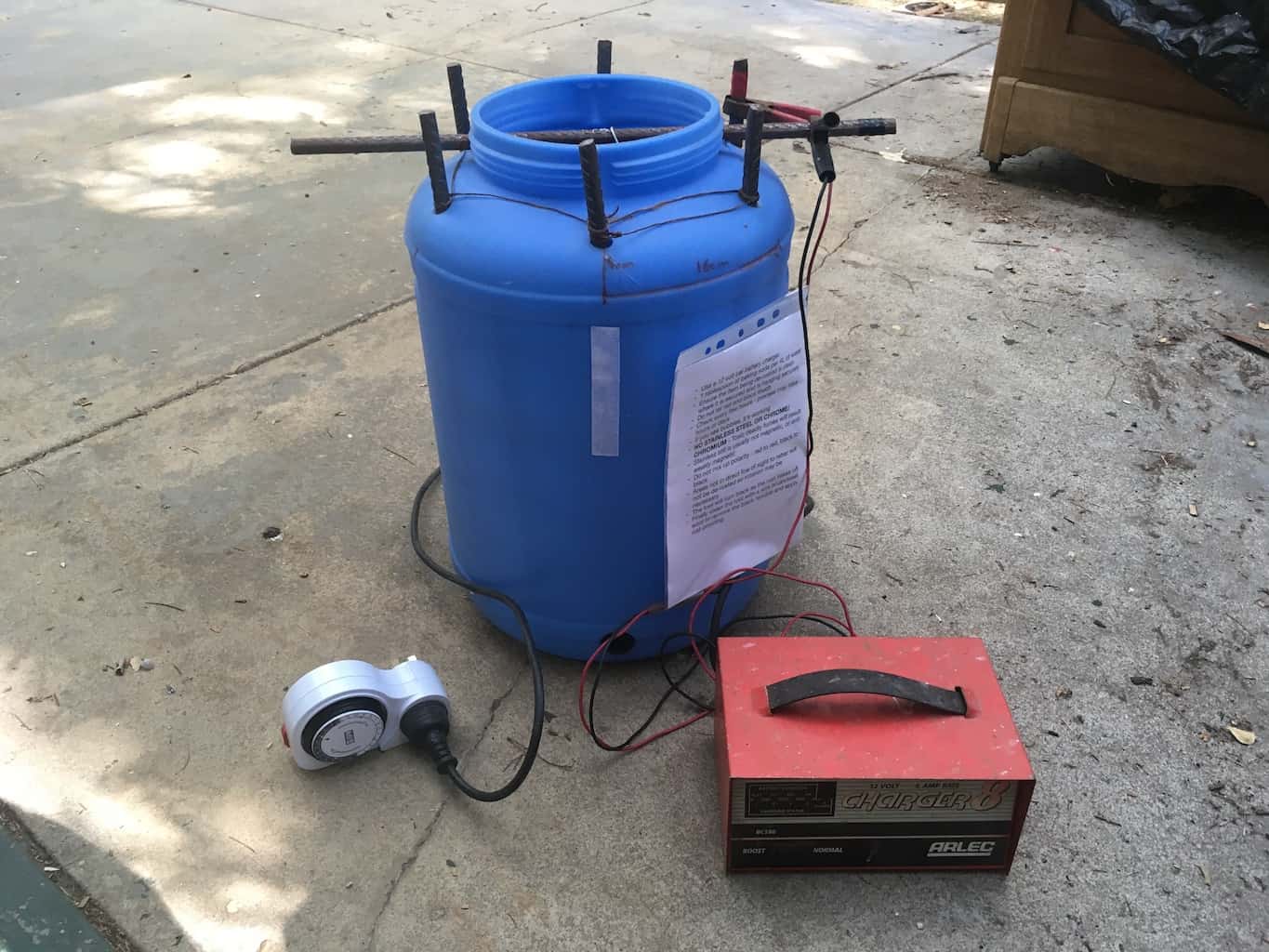 Electrolytic Rust Removal Brad Morton