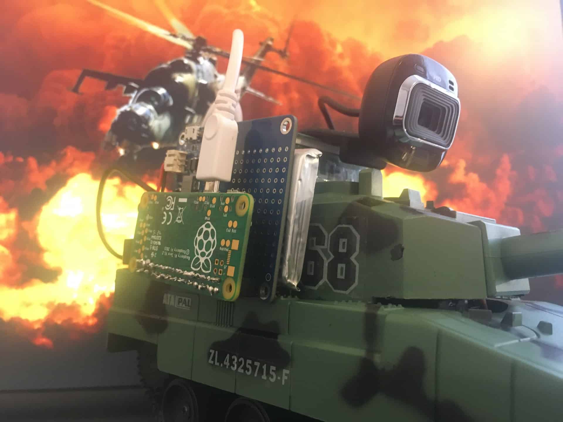 Raspberry Pi & Python Powered Tank – Part II – Brad Morton