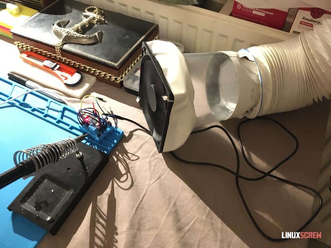 DIY Arduino Powered Soldering Extraction Fan Brad Morton